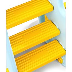 Babyhug 3 in 1 Swing and Slide with Basket Ball Hoop - Blue & Yellow