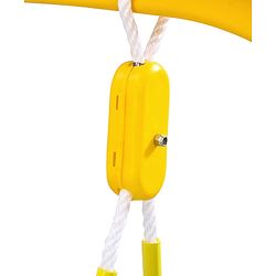 Babyhug 3 in 1 Swing and Slide with Basket Ball Hoop - Blue & Yellow
