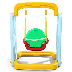 Babyhug  Kids Swing - Blue and Yellow