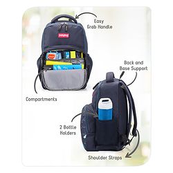 Babyhug School Backpack Space Print - 15 Inches