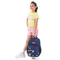 Babyhug School Backpack Space Print - 15 Inches