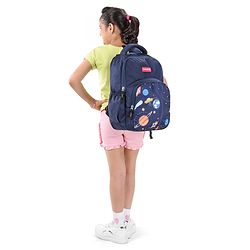 Babyhug School Backpack Space Print - 15 Inches