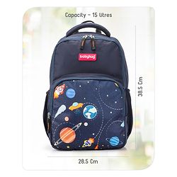 Babyhug School Backpack Space Print - 15 Inches
