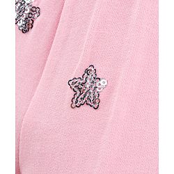 Babyhug Knit Shorts Star Print - Pink