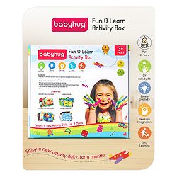 Babyhug Fun O Learn Activity Box - Multicolour