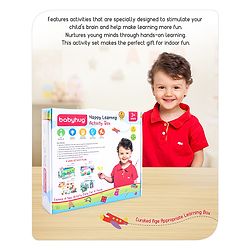Babyhug Happy Learning Activity Box with 31 Activities - Multicolour