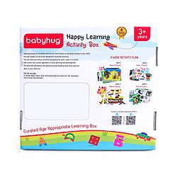 Babyhug Happy Learning Activity Box with 31 Activities - Multicolour
