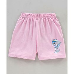 Babyhug Cotton Boxers Multi Print Pack of 3 - Blue Pink Yellow