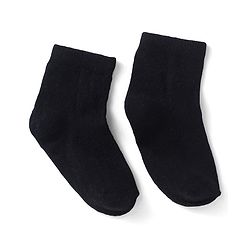 Cutewalk by Babyhug Anti-Bacterial Ankle Length Socks Pack of 3 - Black
