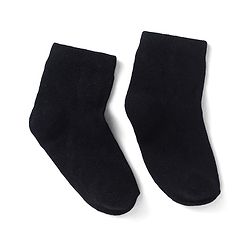 Cutewalk by Babyhug Anti-Bacterial Ankle Length Socks Pack of 3 - Black