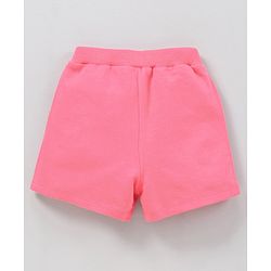 Babyhug Cap Sleeves Top & Shorts Set Floral Print - Pink