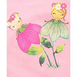 Babyhug Cap Sleeves Top & Shorts Set Floral Print - Pink