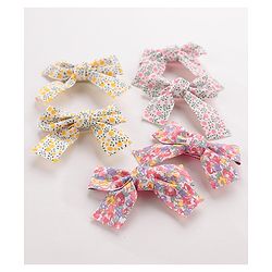 Babyhug Bow Hair Clips Pack of 6 - Multicolor