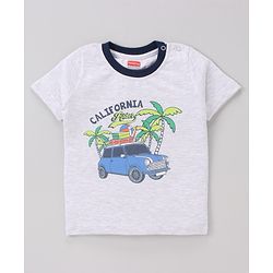 Babyhug Half Sleeves T-Shirts Multi Print Pack of 3 - Multicolour