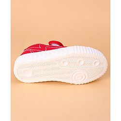 Cute Walk by Babyhug Casual Shoes - Red