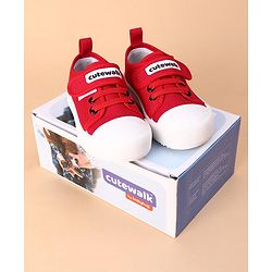 Cute Walk by Babyhug Casual Shoes - Red