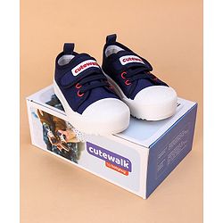Cute Walk by Babyhug Casual Shoes - Navy Blue