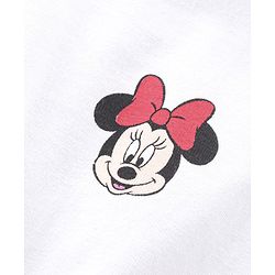 Babyhug Short Sleeves Top & Skirt Minnie Mouse Print - White Red