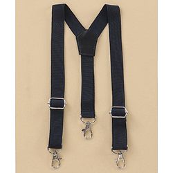 Babyhug Full Sleeves Shirt & Trouser with Suspenders Set & Bow - Sky Blue