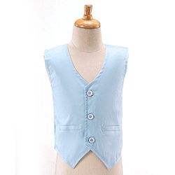 Babyhug Full Sleeves Solid Party Suit with Bow - Light Blue