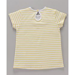 Babyhug Cotton Knit Half Sleeves Tops Text and Floral Pack Of 3 - Multicolor
