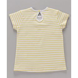 Babyhug Cotton Knit Half Sleeves Tops Text and Floral Pack Of 3 - Multicolor