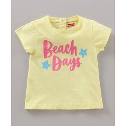 Babyhug Half Sleeves Tee With Graphics Pack Of 3 - Multicolour