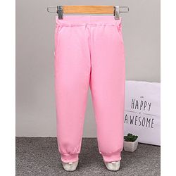 Babyhug Full Length Lounge Pant - Pink