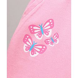 Babyhug Full Length Lounge Pant - Pink