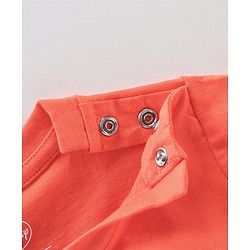 Babyhug Half Sleeves Cotton T-shirt Winnie the Pooh Graphic - Red