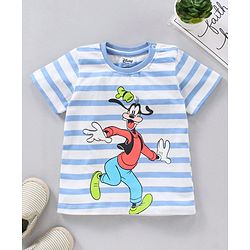 Babyhug Half Sleeves T-Shirt Goofy Print - White