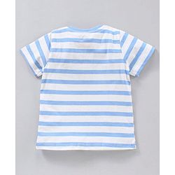 Babyhug Half Sleeves T-Shirt Goofy Print - White