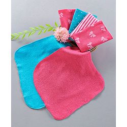 Babyhug Wash cloth Pack of 6 - Multicolor