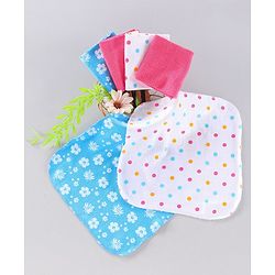 Babyhug Wash cloth Pack of 6 - Multicolor
