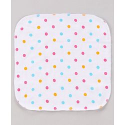 Babyhug Wash cloth Pack of 6 - Multicolor