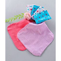 Babyhug Wash cloth Pack of 6 - Multicolor