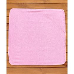 Babyhug Hooded Cotton Towel Elephant Design - Pink