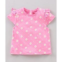 Babyhug Short Sleeves T Shirt Pack of 5 - Multicolour