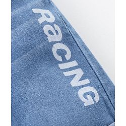 Babyhug Knee Length Washed Denim Jamaican Shorts - Blue