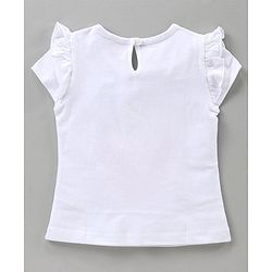 Babyhug Cap Sleeves Tops Strawberry Print Pack of 3 - Multicolour