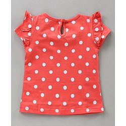 Babyhug Cap Sleeves Tops Strawberry Print Pack of 3 - Multicolour