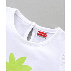 Babyhug Cap Sleeves Tops Strawberry Print Pack of 3 - Multicolour
