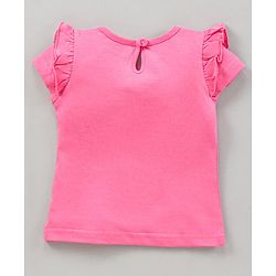 BABYHUG GIRL'S PACK OF 3 HALF SLEEVES TEE WITH GRAPHICS & FRILL DETAILING