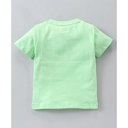 Babyhug Half Sleeves Printed T-Shirts Pack Of 3 - Yellow Green White