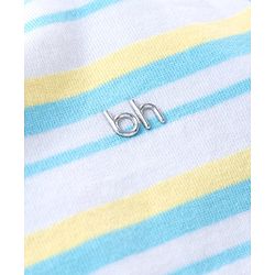 Babyhug Half Sleeves Printed T-Shirts Pack Of 3 - Yellow Green White