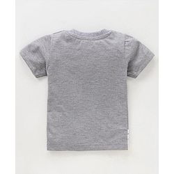 Babyhug Half Sleeves Printed & Striped T-shirts Pack of 3 - Multicolor