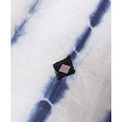 Babyhug Sleeveless Kaftan Top and Leggings Set With Embroidery & Tie & Dye Print- White