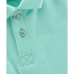 Babyhug Half Sleeves Polo T-Shirt - Blue