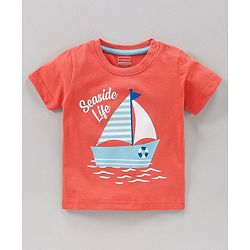 Babyhug Half Sleeves T-Shirt Pack Of 3 - Multicolor