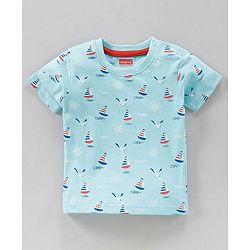 Babyhug Half Sleeves T-Shirt Pack Of 3 - Multicolor